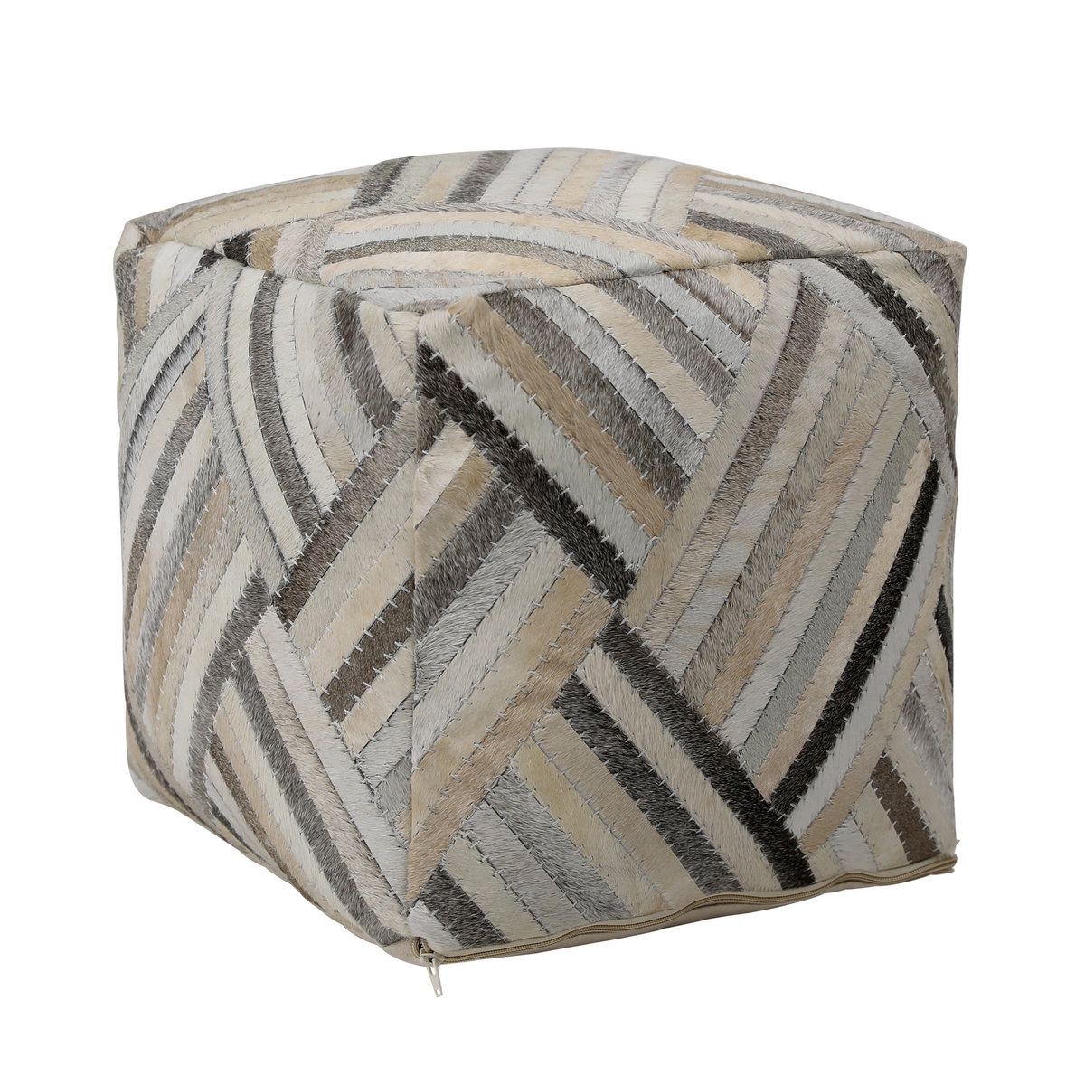 Edith Pouf, Ottoman by Dovetail, 16" width x 16" height x 16" depth View 1