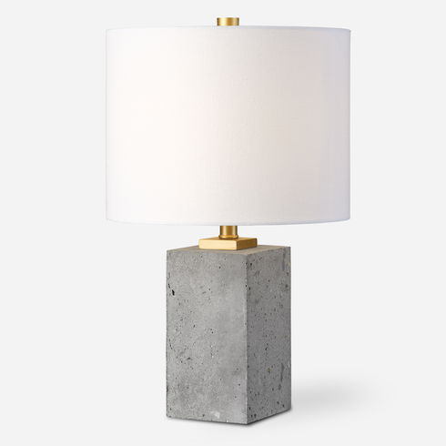 Drexel Concrete Block Lamp