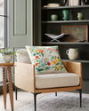 Rifle Paper Co. x Loloi No Name Pillow, Decorative Pillow, 22" length x 22" width thumbnail 3