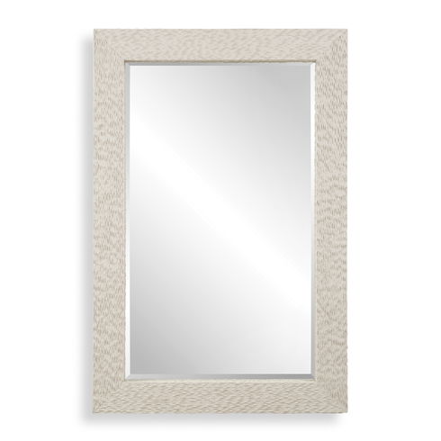 Everett Ivory Stone Mirror