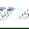 Piazza Outdoor Barstool Blue - Set Of Two thumbnail 1