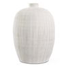 Floreana Medium White Vase, Decorative by Uttermost, 10.5" width x 14" height x 10.5" depth thumbnail 1