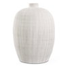 Floreana Medium White Vase, by Uttermost, 10.5" width x 14" height x 10.5" depth thumbnail 1