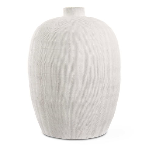 Floreana Medium White Vase