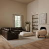 Devlin Lounge Chair Cream Faux Fur, Accent Chair by Moe's Home, 40.55" width x 29.5" height x 40.16" depth thumbnail 9