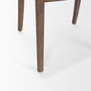 Elle Rounded Caneback Medium Brown Wood with Oatmeal Fabric Dining Chair thumbnail 12