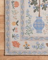 Rifle Paper Co. x Loloi Menagerie Rug, 2'3" length x 5' width thumbnail 3