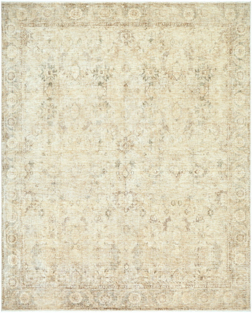Fetscher Machine Woven Rug, by Surya, 7'6.16" length x 2'7.5" width