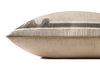 Brigette Romanek x Loloi Natural Pillow, Decorative Pillow, 20" length x 20" width thumbnail 3