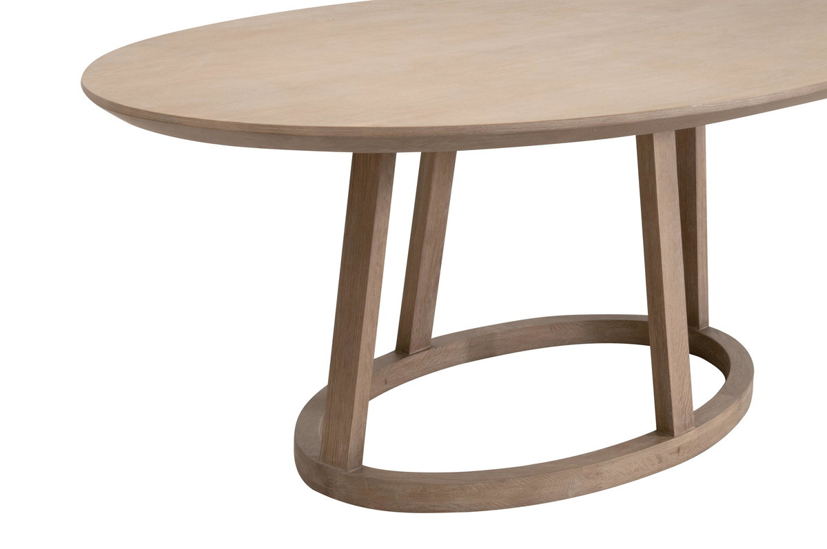 Reeves Oval Dining Table, by Essentials for Living, 78" width x 30.25" height x 48" depth View 4