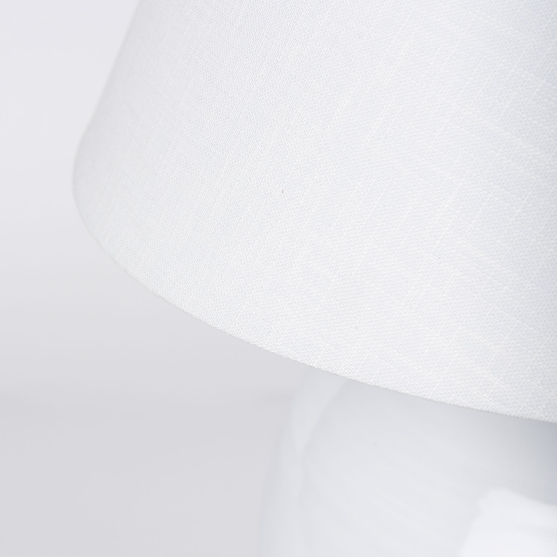 Mehdi White Ceramic Table Lamp, by Mercana, 12.2" length x 12.2" width x 11.02" height View 9