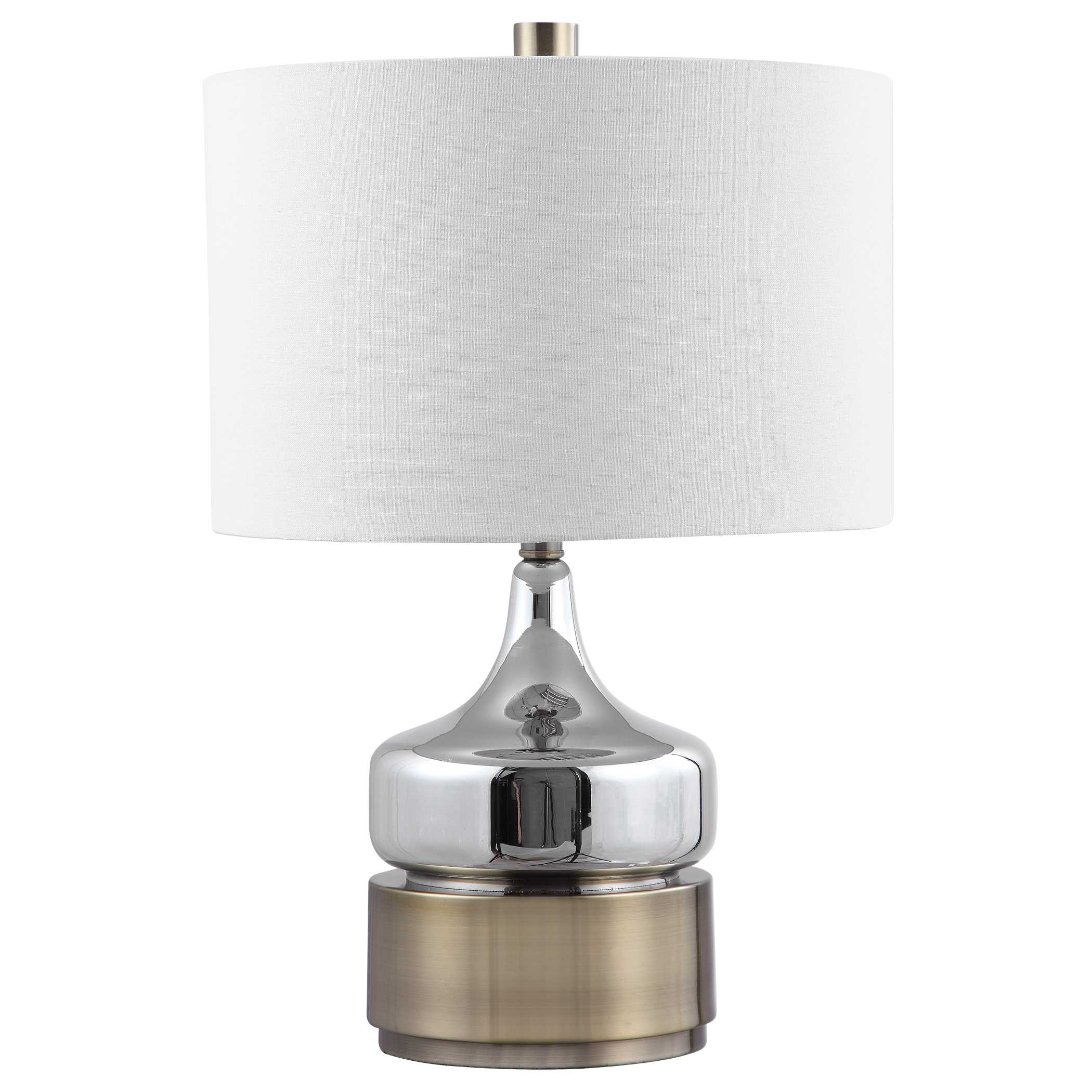 Como Chrome Table Lamp, by Uttermost, 15.5" width x 23" height x 15.5" depth View 4