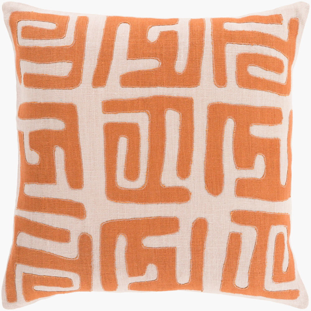 Nairobi Accent Pillow, Decorative Pillow by Surya, 22" length x 22" width