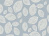 Contoured Leaves Indigo Blue Wallpaper thumbnail 0
