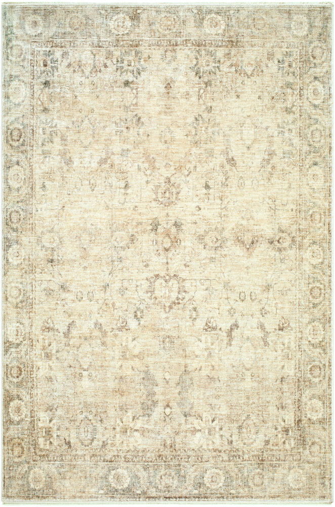 Fetscher Machine Woven Rug, by Surya, 7'6.16" length x 4'11.84" width