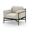Hearst Outdoor Chair, by Four Hands, 2'11" width x 2'6.75" height x 2'9.25" depth thumbnail 2