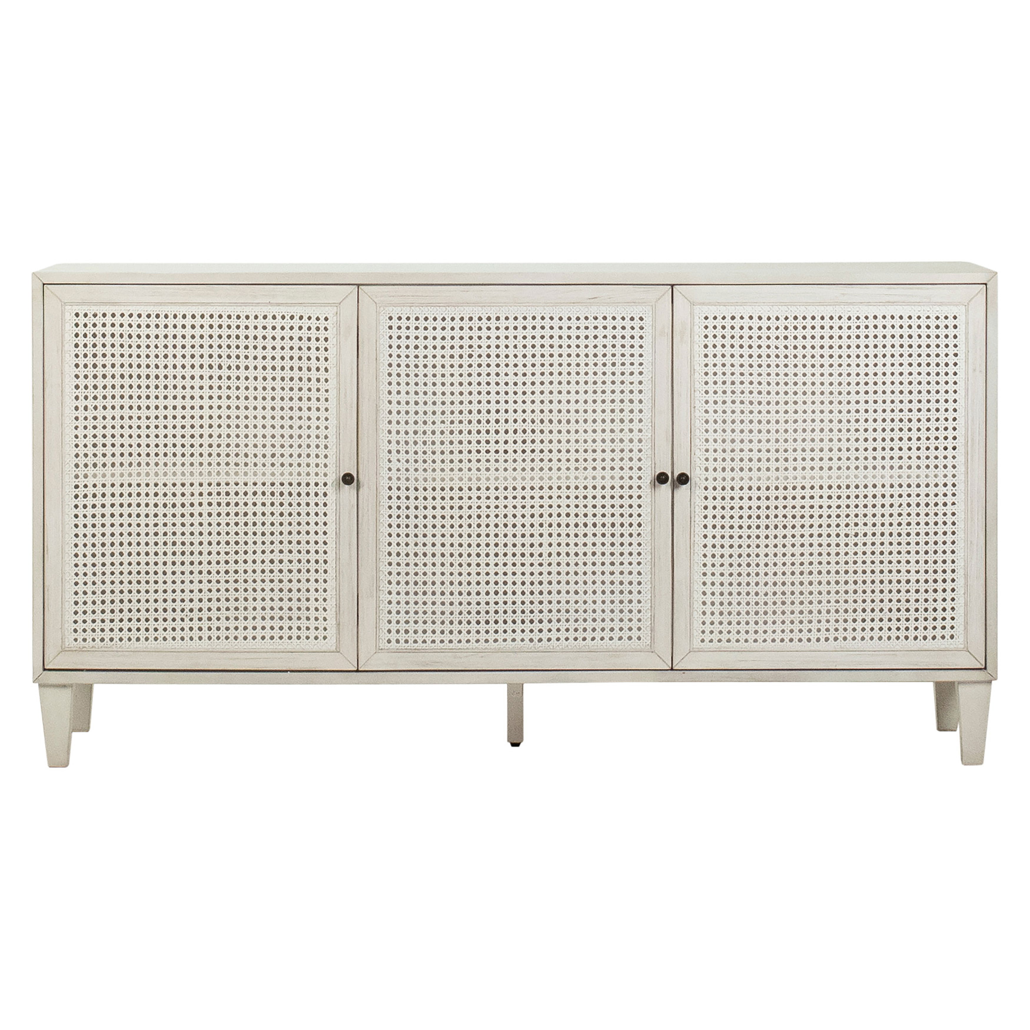 Lugano Sideboard, Sideboards & Buffet by Dovetail, 66" width x 34" height x 18" depth View 2