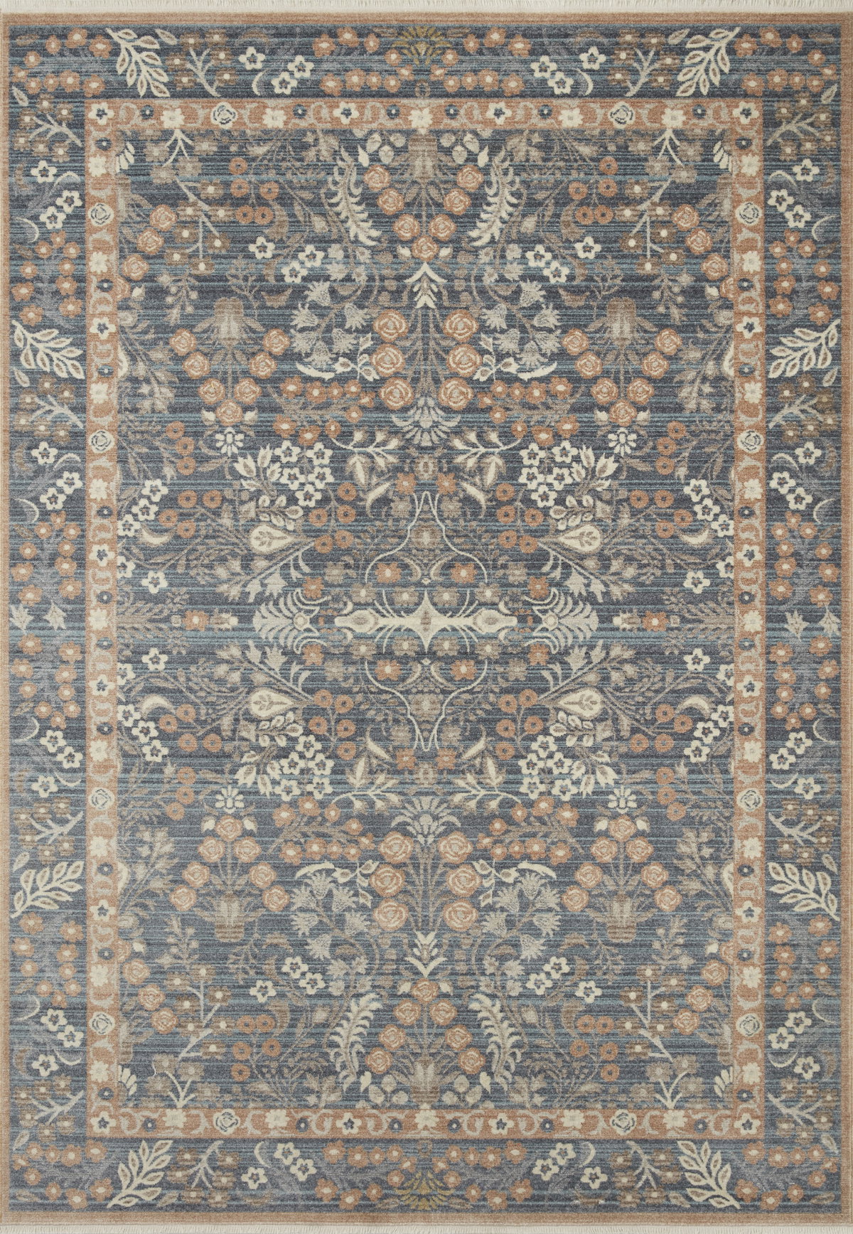 Rifle Paper Co. x Loloi Holland Rug, 5'3" length x 7'9" width View 1