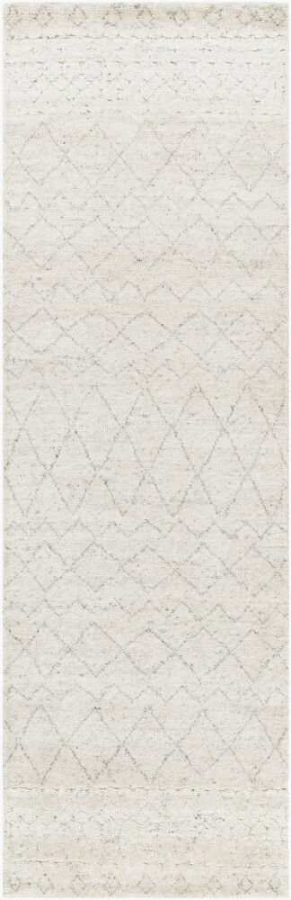 Zara Handmade Rug, by Surya, 8' length x 2'6" width