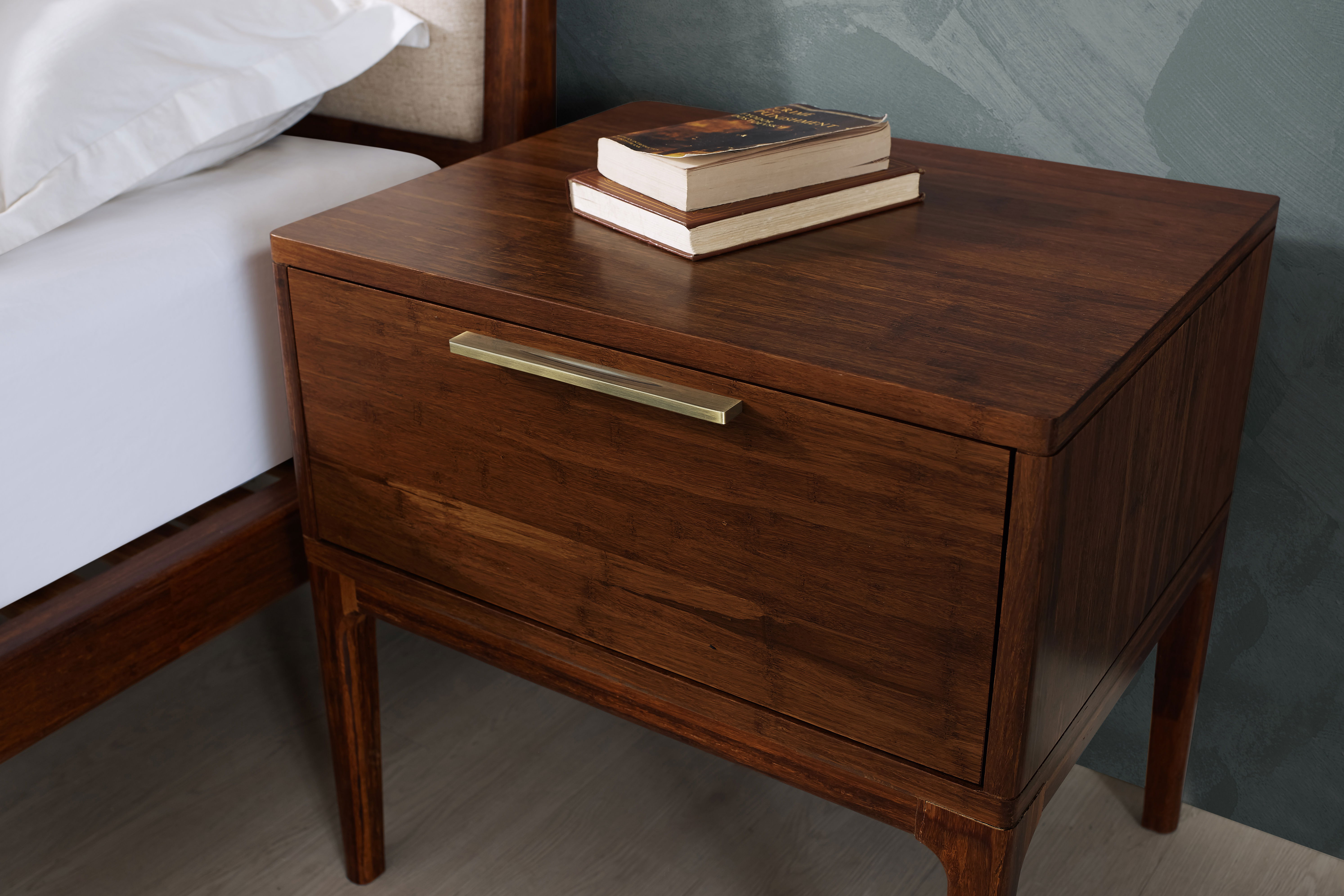 Mercury Nightstand, Exotic, by Greenington, 18" length x 22" width x 22" height View 3