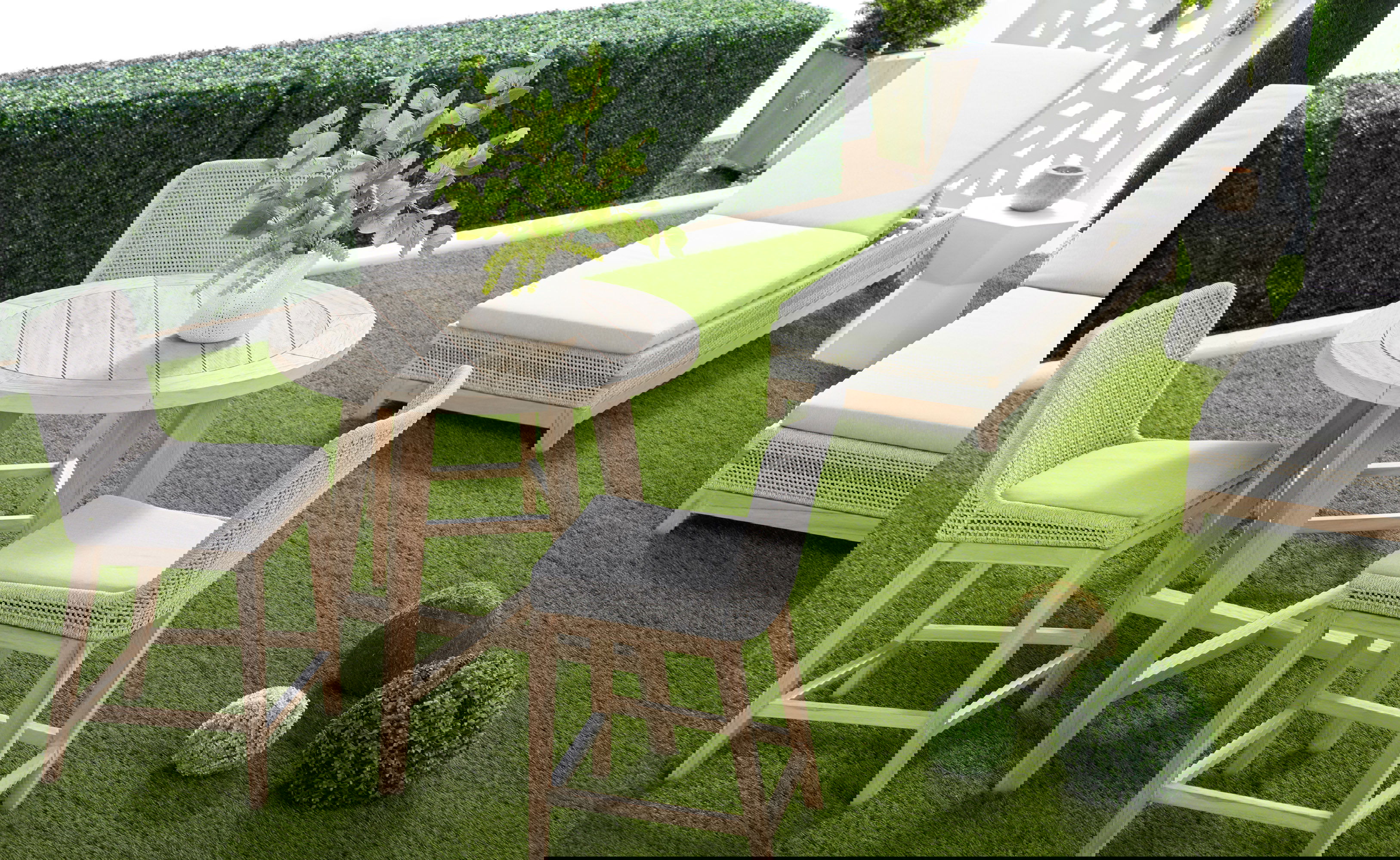 Tapestry Outdoor Chaise Lounge, Seating by Essentials for Living, 28" width x 44" height x 80" depth View 18