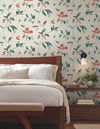 Springtime Beige & Orange Wallpaper thumbnail 1