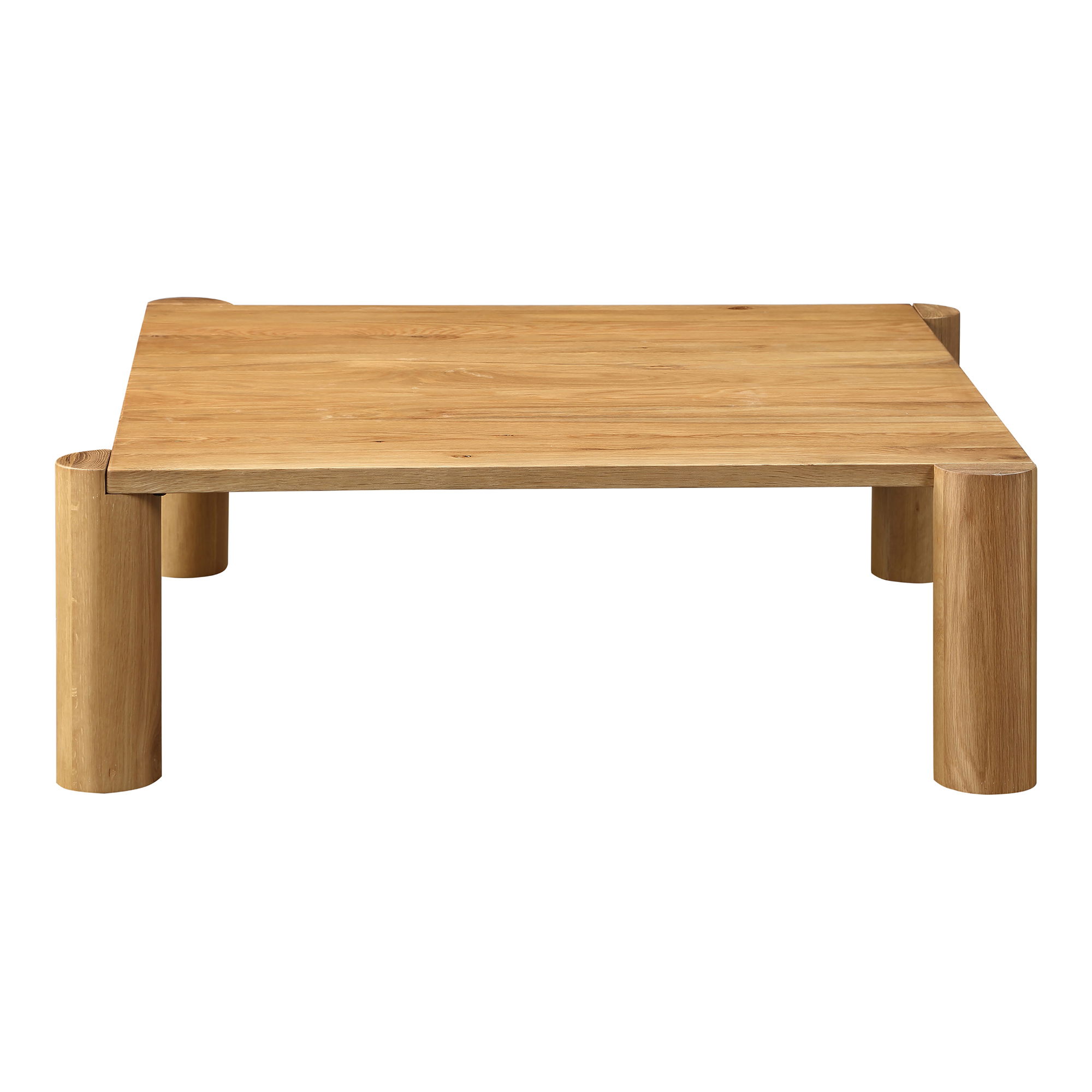 Post Coffee Table White Oak large image 