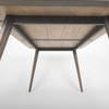 Nicholas 72'L x 39'W Dining Table | Modern | Brown Wood & Metal/Wood | Seats 6, by Mercana, 72" length x 39" width x 30" height thumbnail 12