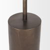Petria Antiqued Gold Textured Metal Taper Candle Holders thumbnail 8