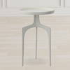 Kenna White Accent Table, Side & End Table by Uttermost, 16" width x 25" height x 16" depth thumbnail 2