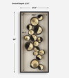 Golden Hour Shadow Box, Art by Uttermost, 27.5" width x 59" height x 2.75" depth thumbnail 3