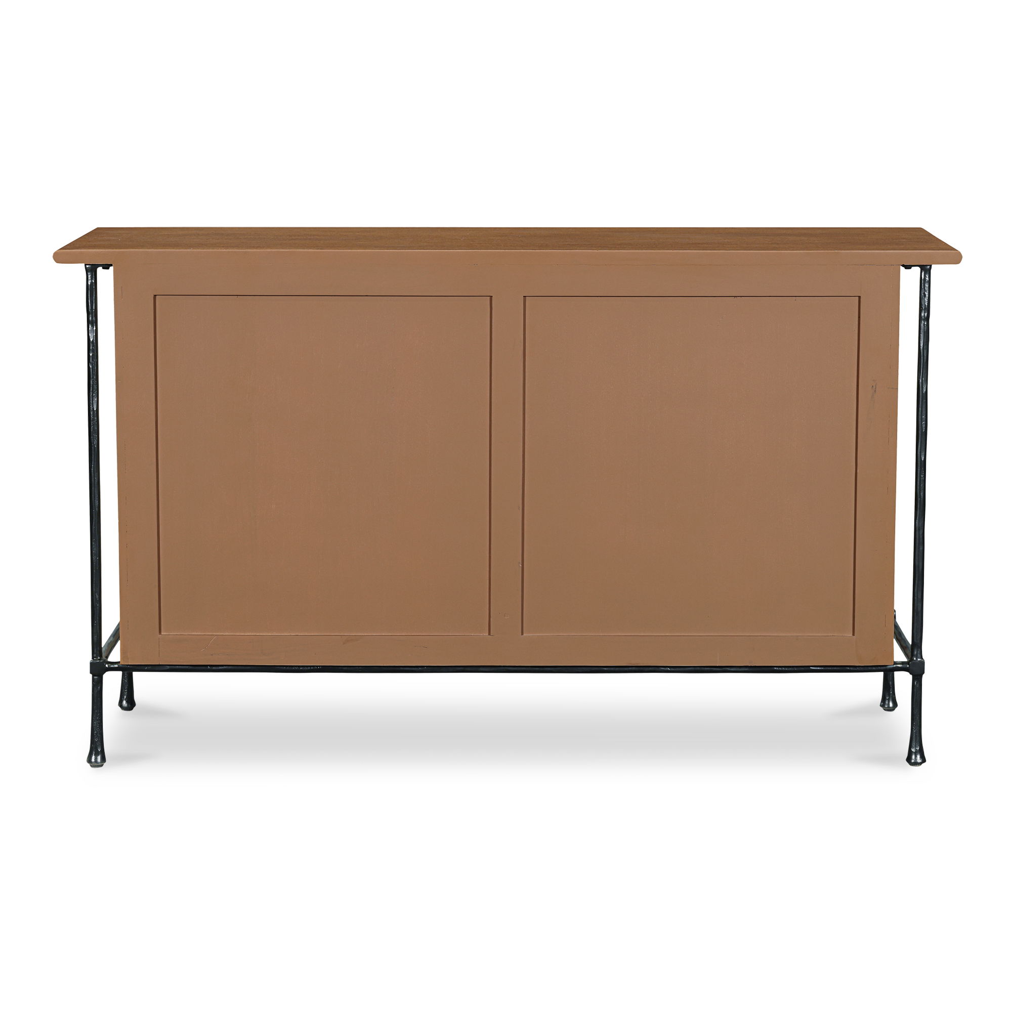 Rene 6 Drawer Dresser Brown, by Moe's Home, 60" width x 35" height x 20" depth View 4