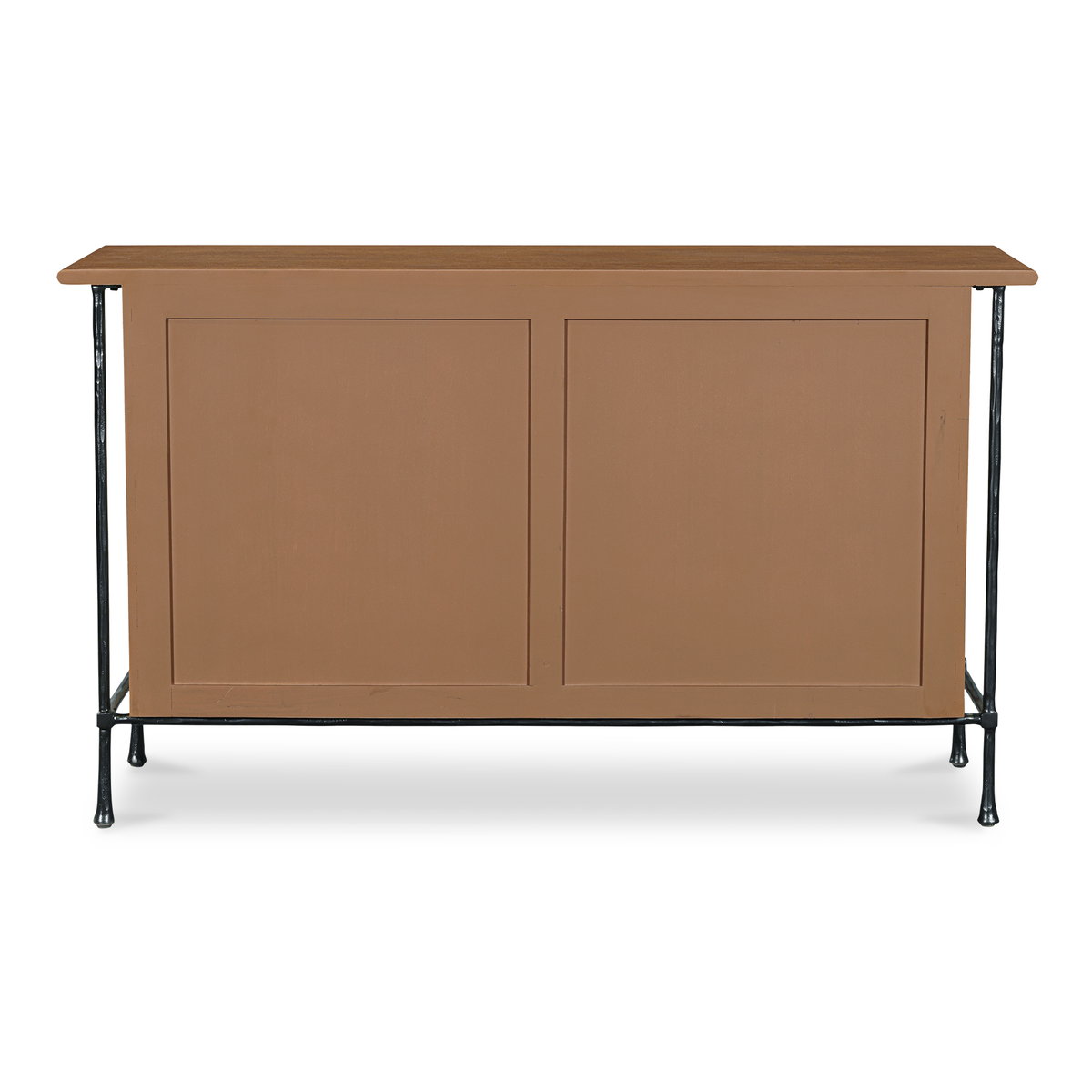 Rene 6 Drawer Dresser Brown, by Moe's Home, 60" width x 35" height x 20" depth View 4
