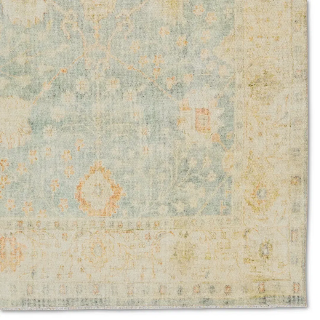 Jaipur Living Patra ALP05 Handknotted Solid Cream and Taupe Area Rug (5'x8') large image 