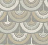 Feather & Fringe Grey Wallpaper thumbnail 0