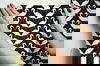 Elegant Birds Black & Gold Metallic Peel & Stick Wallpaper thumbnail 6