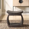 Connor Walnut Accent Stool thumbnail 3