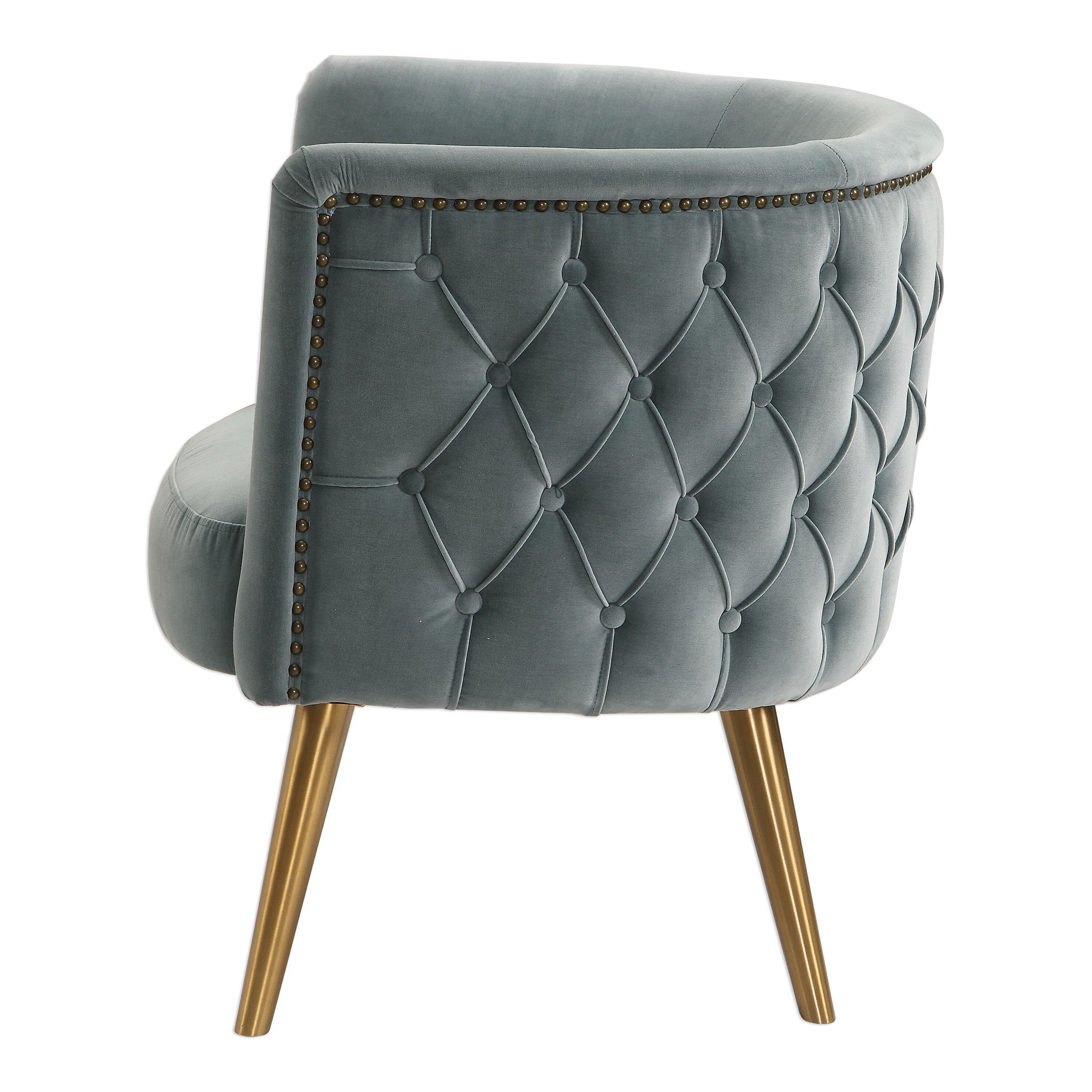 Haider Gray Accent Chair large image 