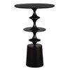 Flight Textured Black Accent Table thumbnail 0