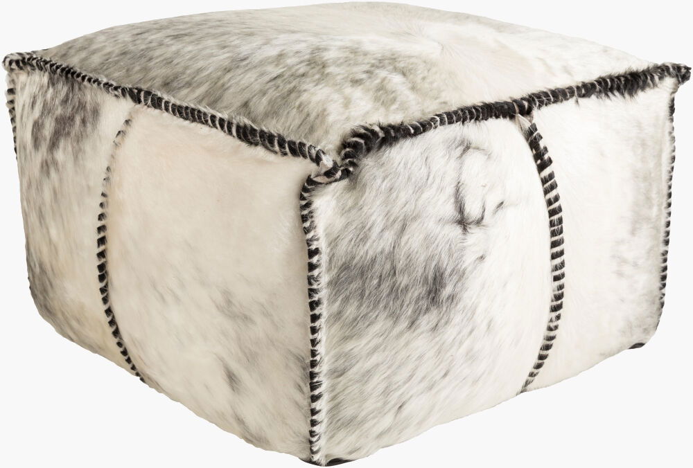 Ranger Pouf, Ottoman by Surya, 22" width x 13" height
