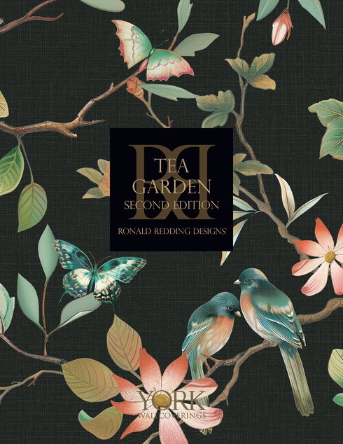 French Marigold White & Gold Wallpaper