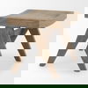 Arvin  Medium Brown Wooden Stool thumbnail 5