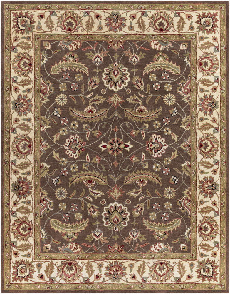 Caesar Handmade Rug, by Surya, 1'6" length x 1'6" width