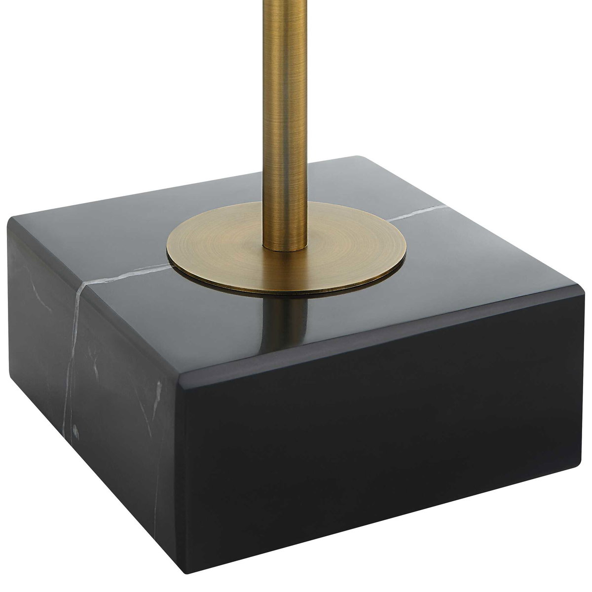 Realm Spherical Brass Sculptures Set Of 2, Decorative by Uttermost, 10.62" width x 21.5" height x 4.75" depth View 5