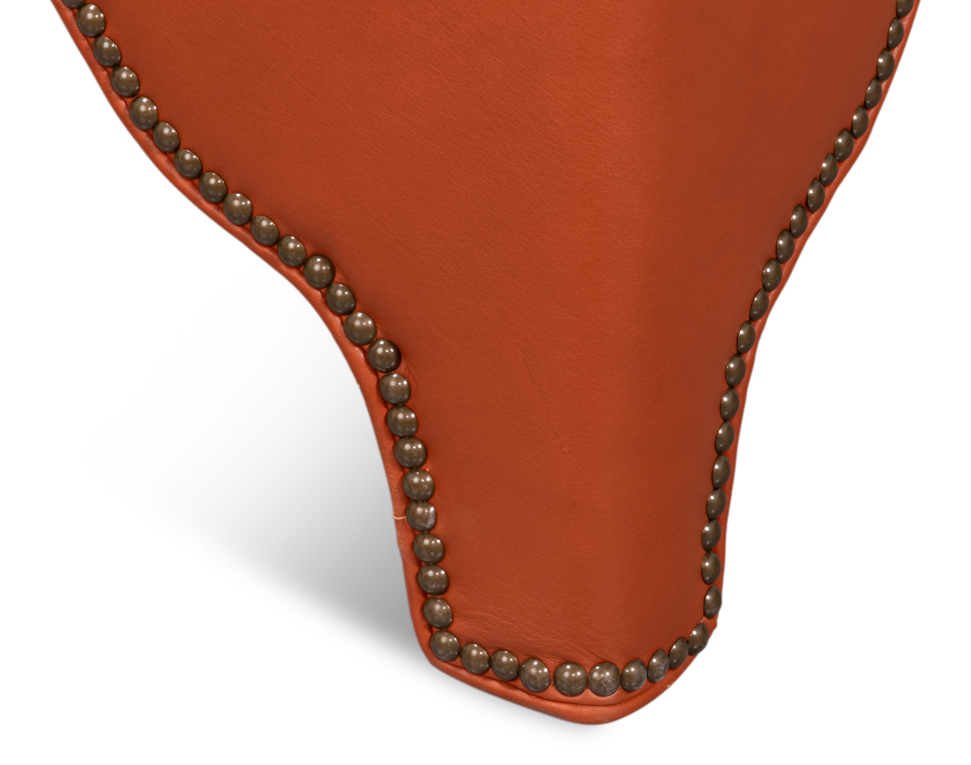Streetman Cocktail Ottoman, Hermes Brown, Seating by Sarreid, 48" length x 48" width x 18" height View 12