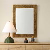 Woven In Time Gold Mirror, by Uttermost, 2'5.5" width x 3'3.75" height x 0.75" depth thumbnail 2