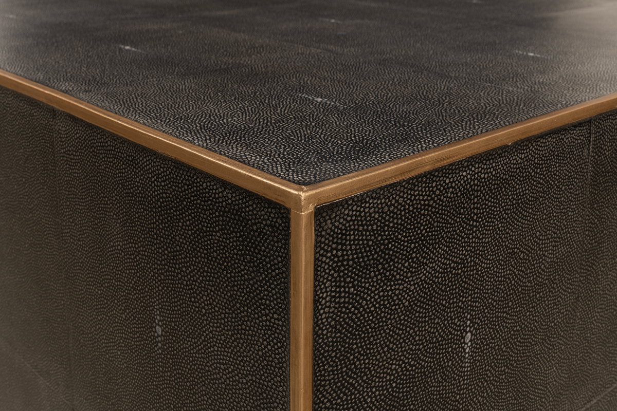 Midnight Coffee Table, by Sarreid, 3' length x 3' width x 1'6" height View 10
