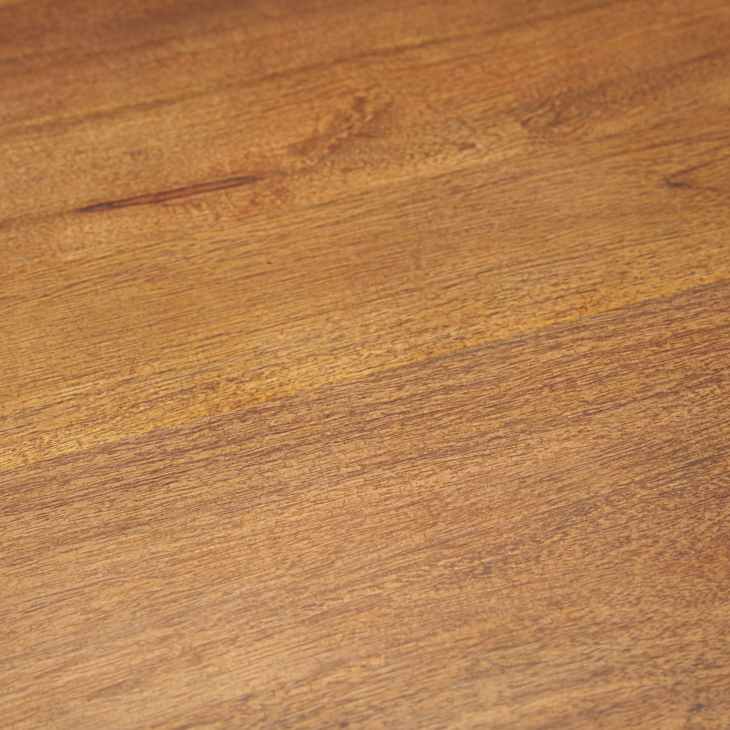 Mitchell 22.0L x 22.0W x 23.0H Black Metal Pedetal Base with Brown Wood Top Side Table large image 