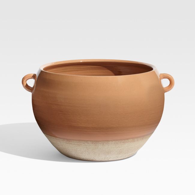 Online Designer Bedroom Dyssodia Terracotta Low Planter