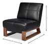 Wylam Leather Chair Onyx Black thumbnail 12